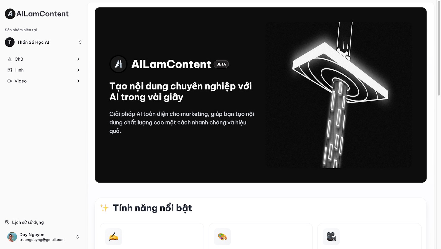 AI LÃ m Content
